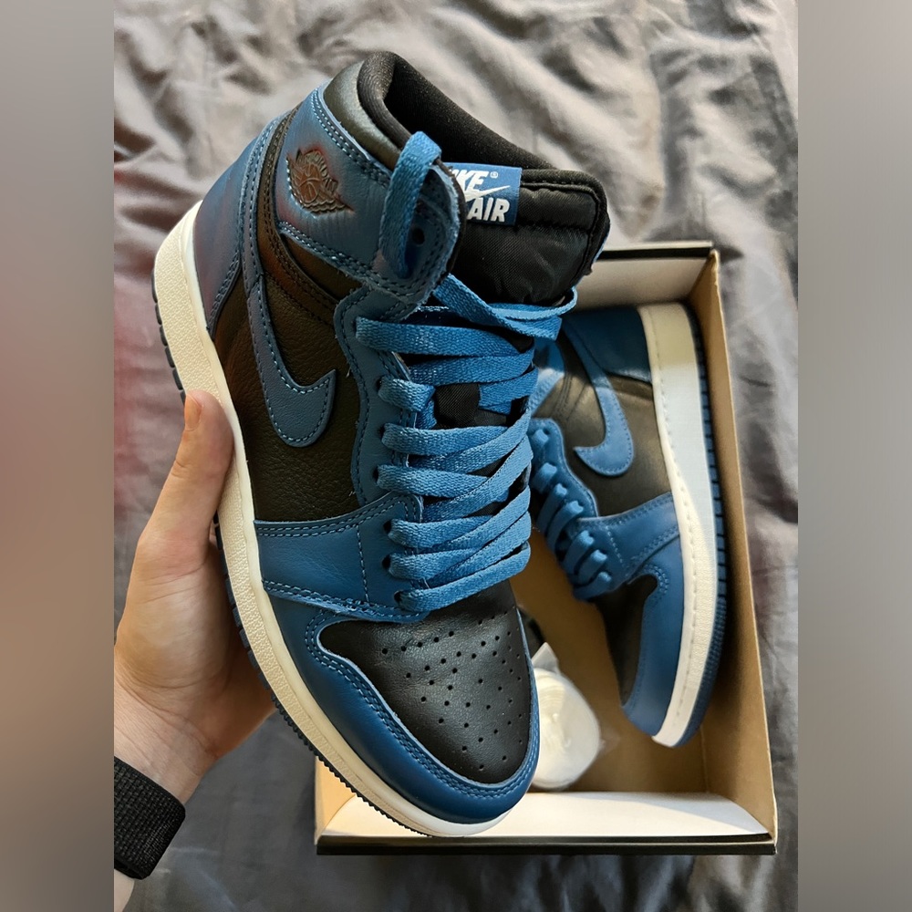 SOLD - Nike Marina Blue Jordan 1 High